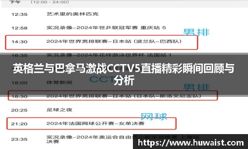 英格兰与巴拿马激战CCTV5直播精彩瞬间回顾与分析